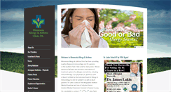 Desktop Screenshot of mnallergyclinic.com